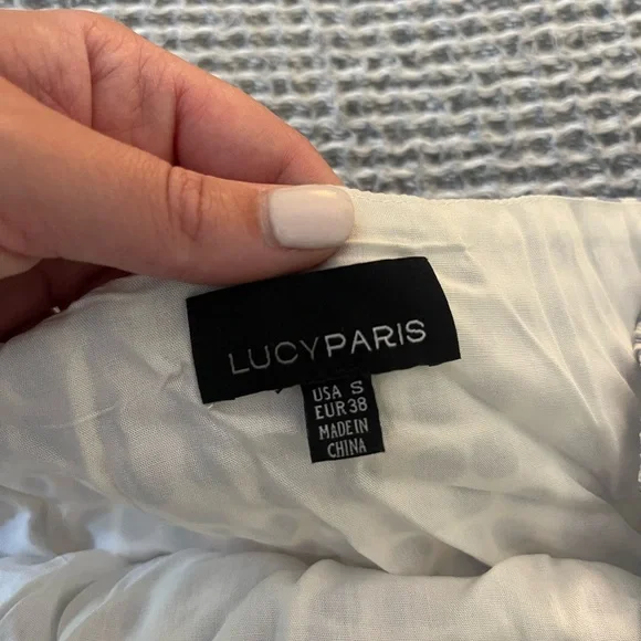 Lucy Paris Puff-Sleeve Top - Picture 3 of 3